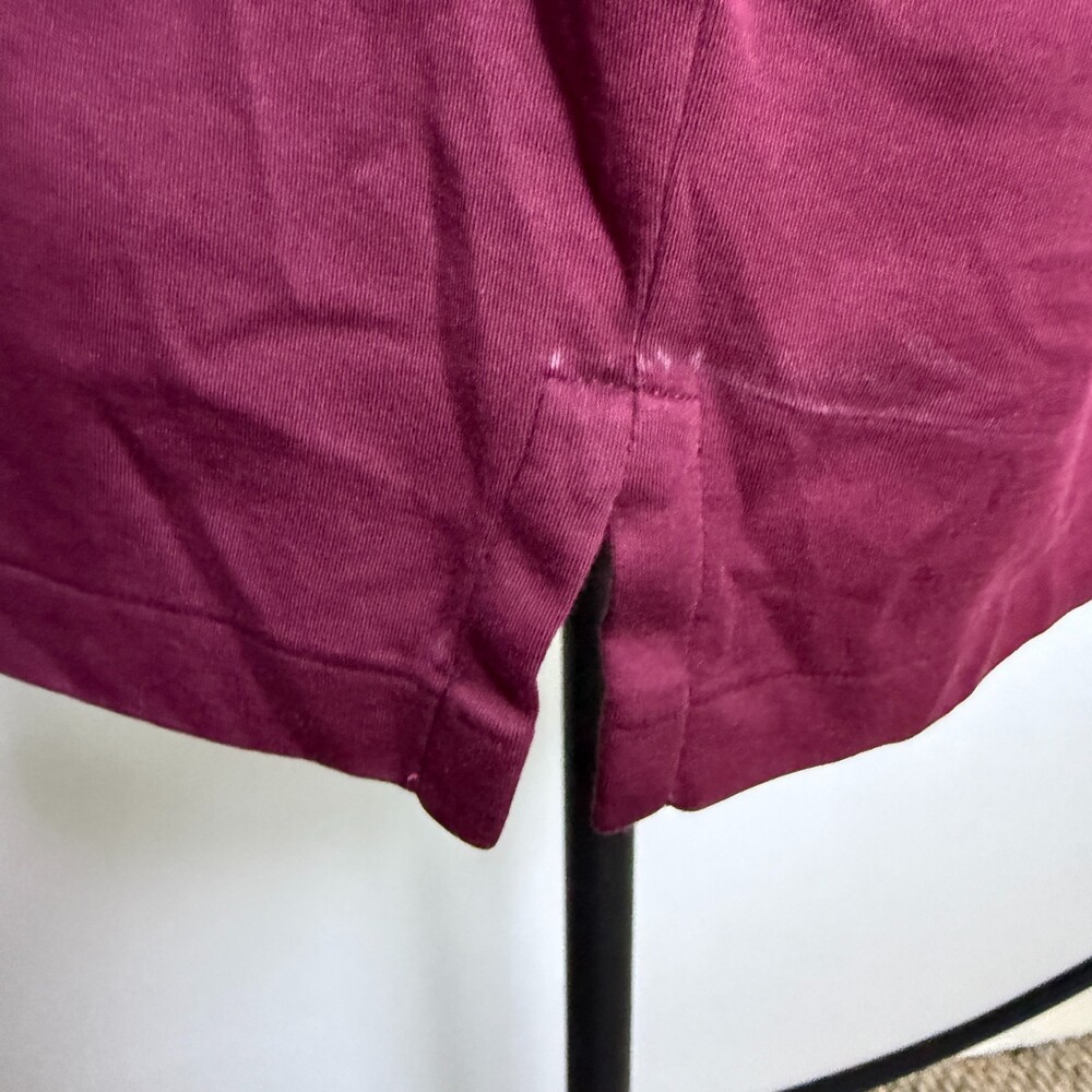 Polo Ralph Lauren Long Sleeve Polo, Sz 2XLT Tall, Burgundy/Maroon, Colored Pony - Picture 10 of 15